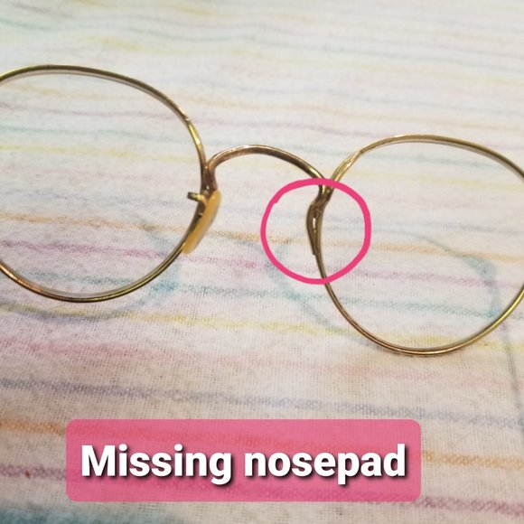 Vintage 12k Gold Filled Artcraft Nokorod Eyeglasses RX Glasses Spectacles Case - Picture 2 of 10